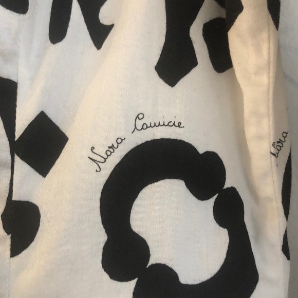 NARACAMICIE l Made in Italy Stunning Black & White Blouse - Picture 5 of 11